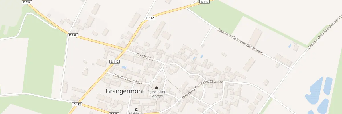Plan du 10 Pl Saint Georges à Grangermont