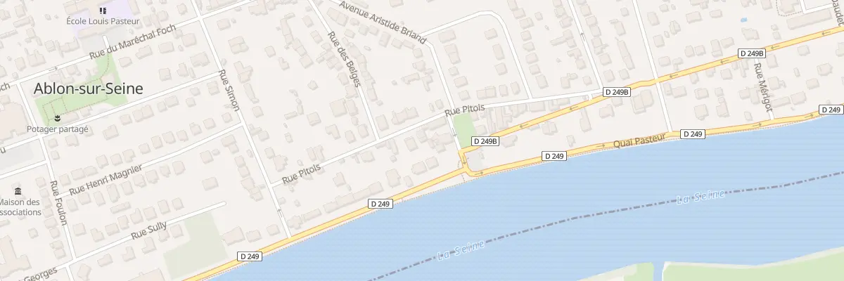 Plan du 12T Rue Pitois à Ablon-sur-Seine