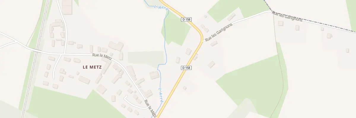 Plan du 3 Rue du Vivier à Avrechy