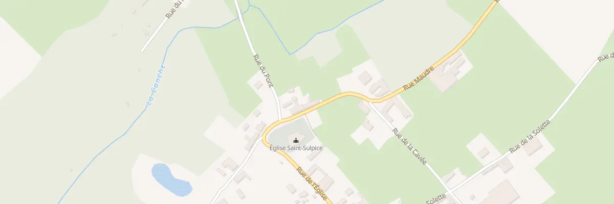 Plan du 301 Rue de l’Eglise à Berlencourt-le-Cauroy