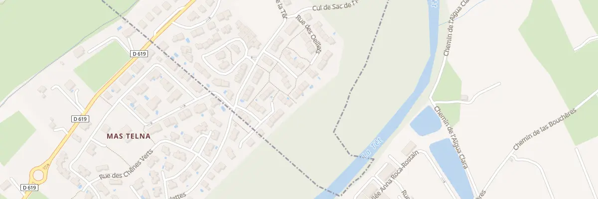 Plan du 8 Rue des Primevères à Catllar
