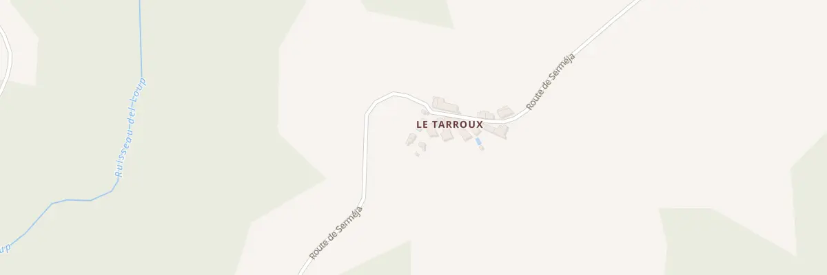 Plan du 125 Ham du Tarroux à Saint-Michel-Labadié