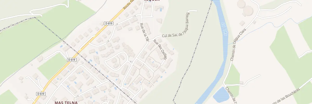 Plan du 1 Rue des Oeillets à Catllar