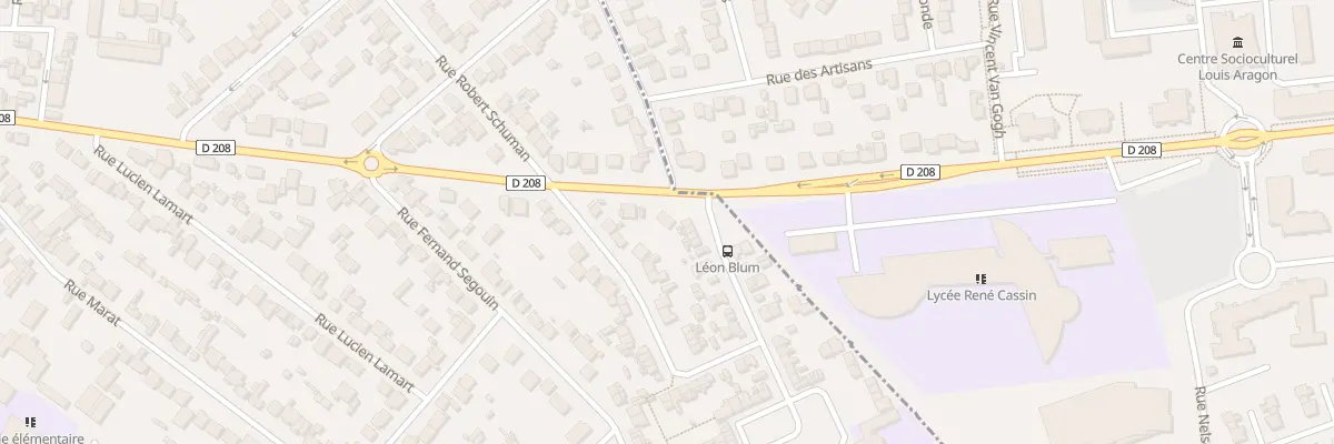 Plan du 52 Av Pierre Curie à Arnouville