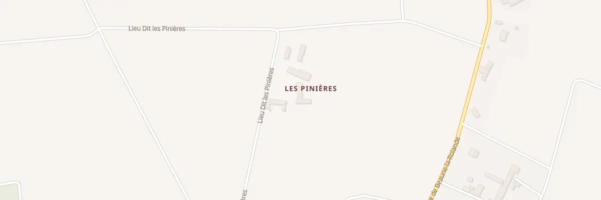 Plan des Pinieres à Saint-Loup-des-Vignes