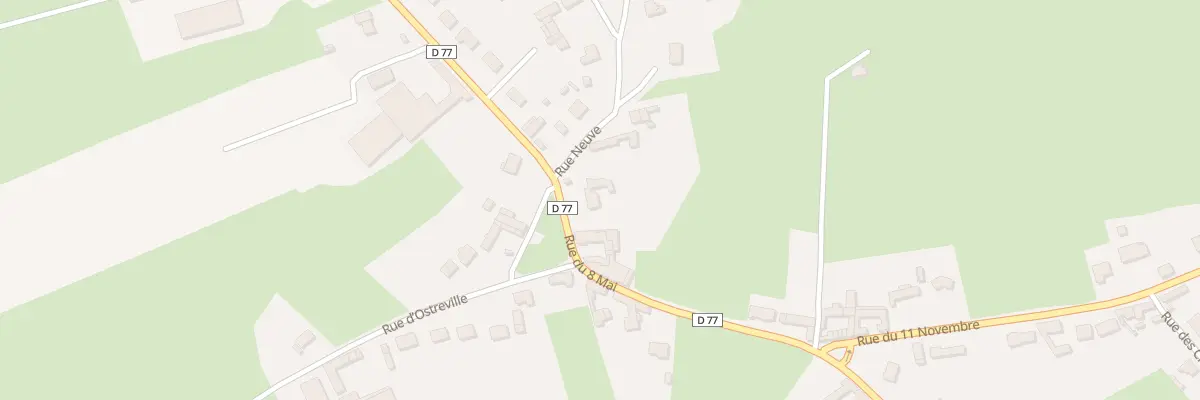 Plan du 26 Rue du Huit Mai à La Thieuloye