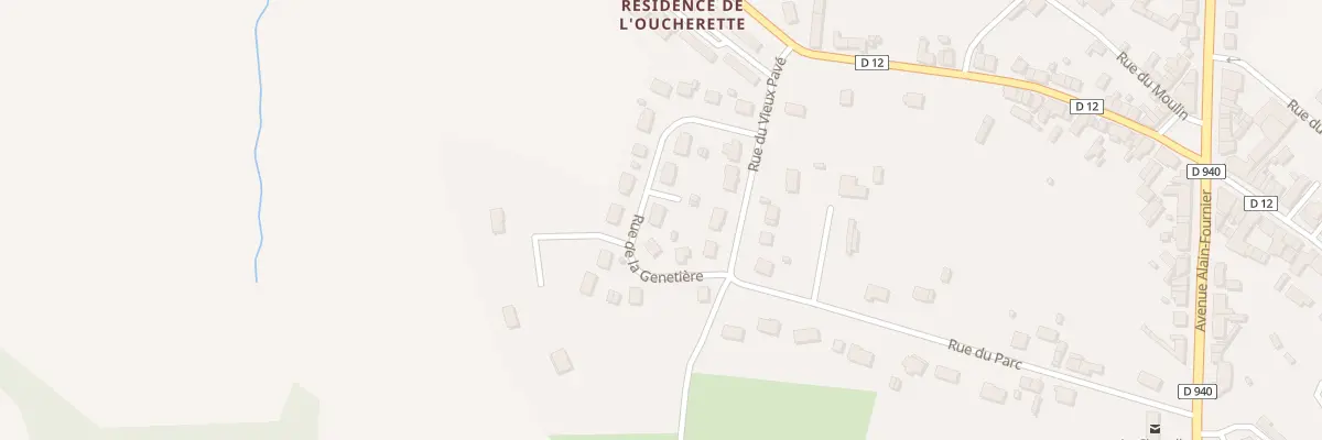 Plan du 5 Rue de La Genetière à La Chapelle-d’Angillon