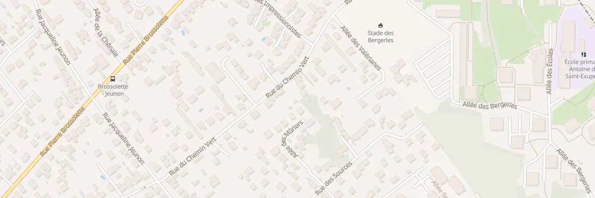 Plan du 16 Rue du Chemin Vert à Draveil