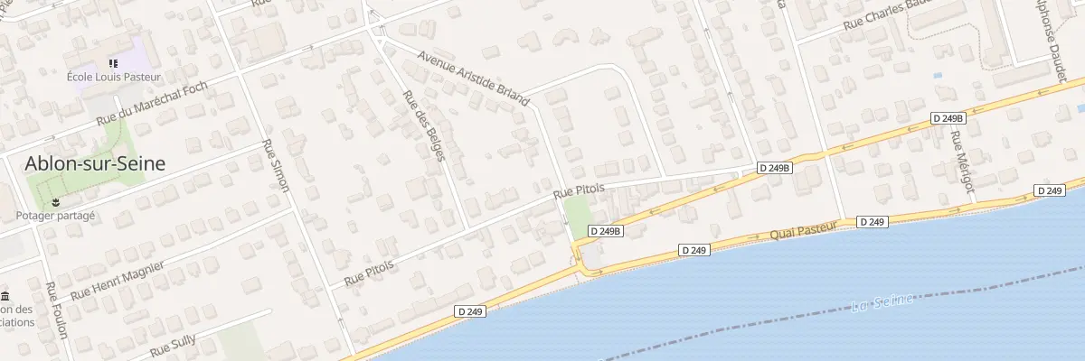 Plan du 17 Rue Pitois à Ablon-sur-Seine