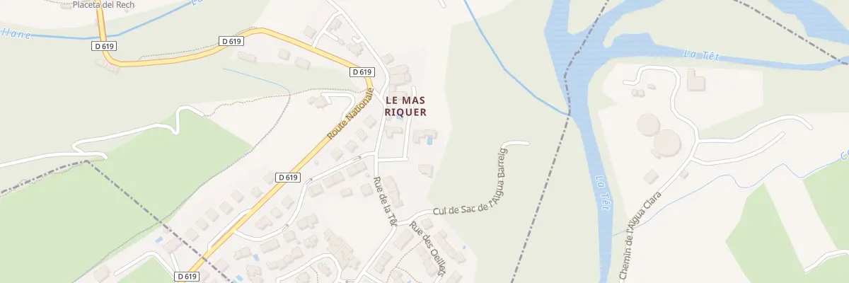 Plan du 2 Imp des Muriers à Catllar