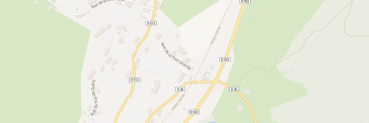 Plan du 11 Rue de la Font Grande à Ydes
