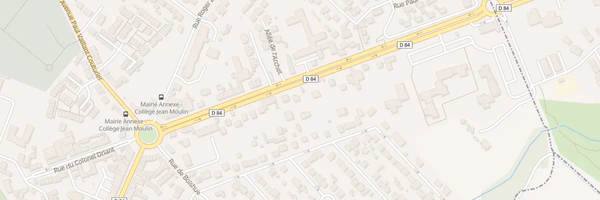 Plan du 70B Av de la République à Arnouville