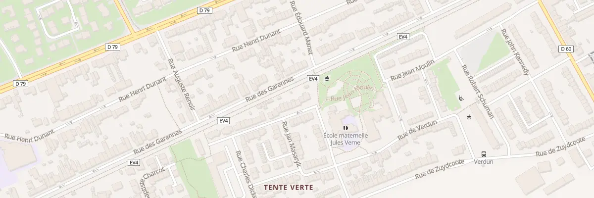 Plan du 20 Rue du Capitaine Michel à Dunkerque