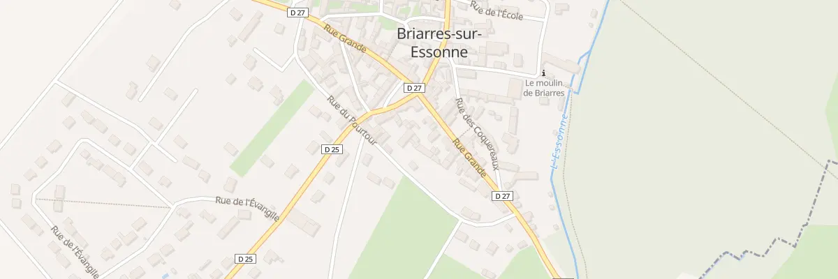 Plan du 321 Gr Grande Rue à Briarres-sur-Essonne