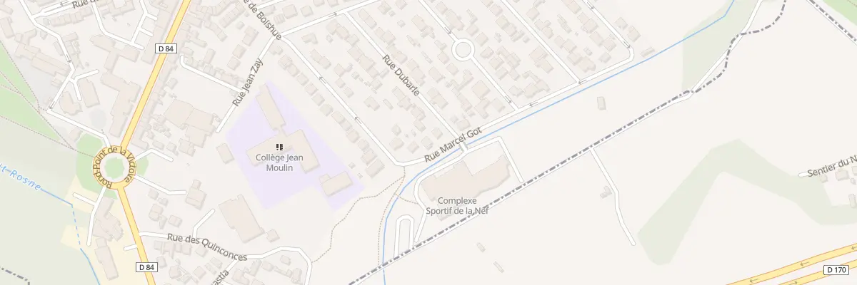Plan du 5 Rue Marcel Got à Arnouville