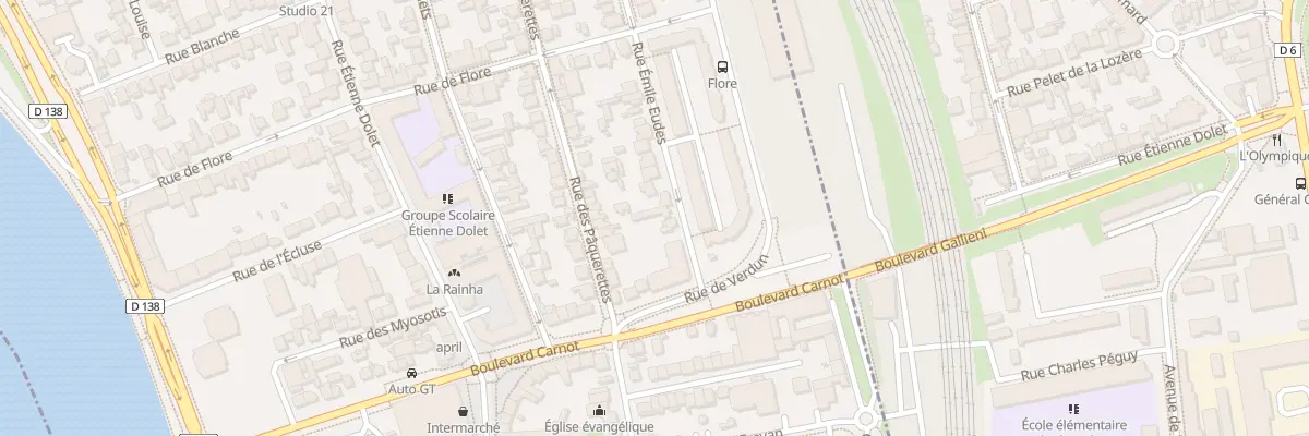 Plan du 46 Rue Emile Eudes à Alfortville
