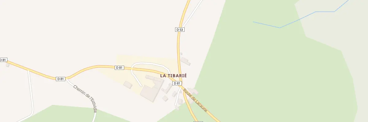 Plan du 5105 La Tibarie à Rayssac