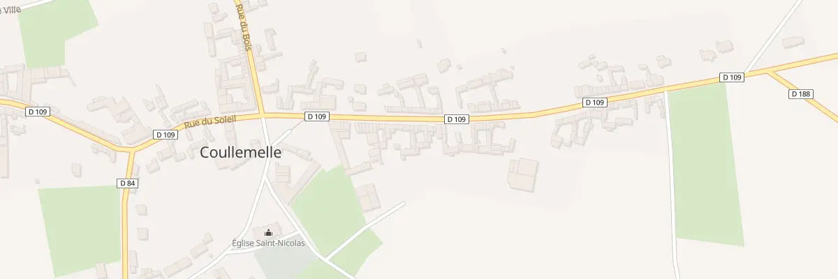 Plan du 10 Rue du Gageolet à Coullemelle
