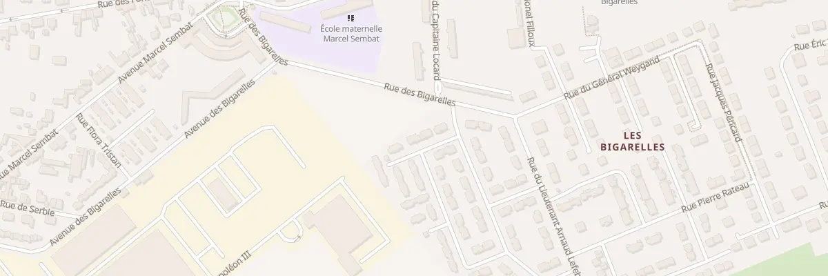 Plan du 6 Rue Aliénor d’Aquitaine à Bourges