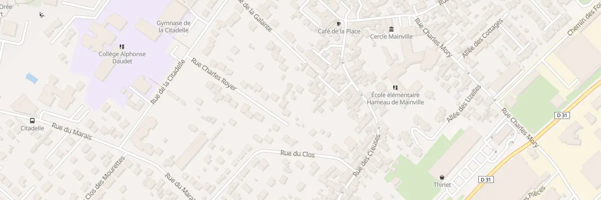 Plan du 25 Rue Charles Royer à Draveil
