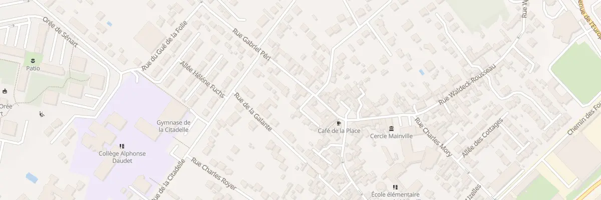 Plan du 30 Rue Gabriel Péri à Draveil