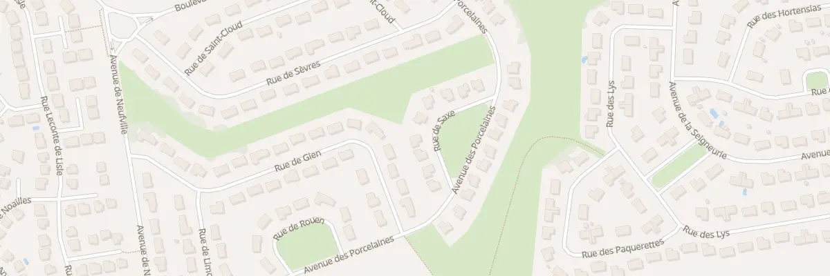Plan du 7 Rue de Saxe à Mennecy