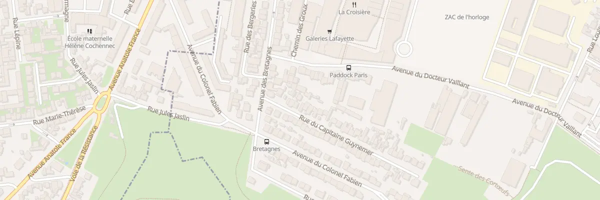 Plan du 11 Rue Capitaine Guynemer à Romainville