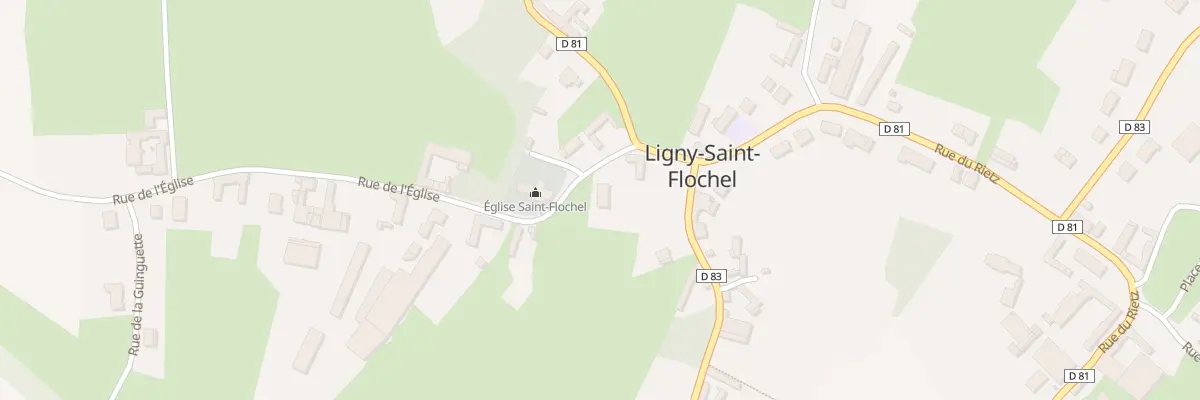 Plan du 1B Rue de l’Eglise à Ligny-Saint-Flochel