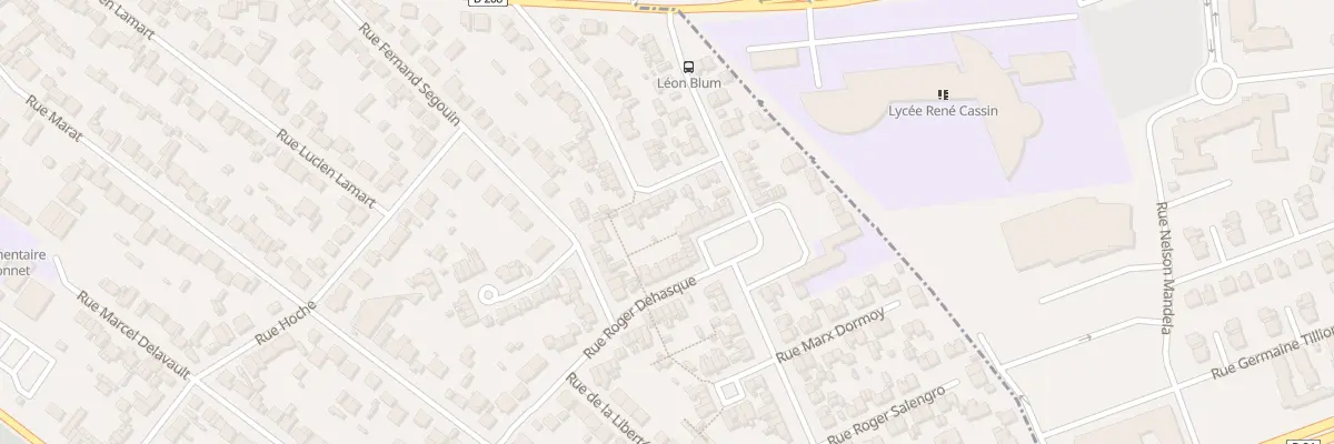 Plan du 144 Rue Robert Schuman à Arnouville