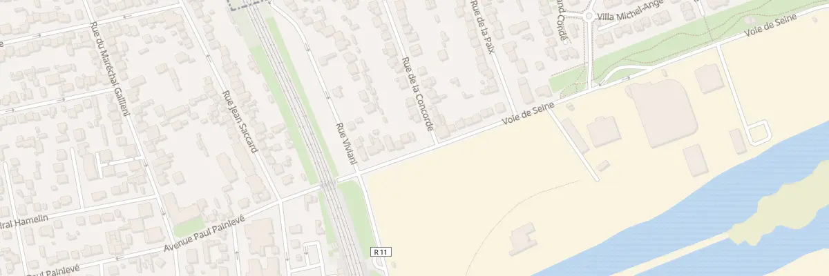 Plan du 26 Voie de Seine à Villeneuve-le-Roi