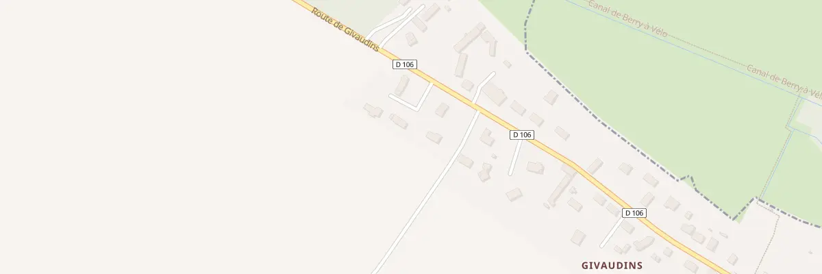 Plan du 3 Le Champ de la Vigne à Plaimpied-Givaudins