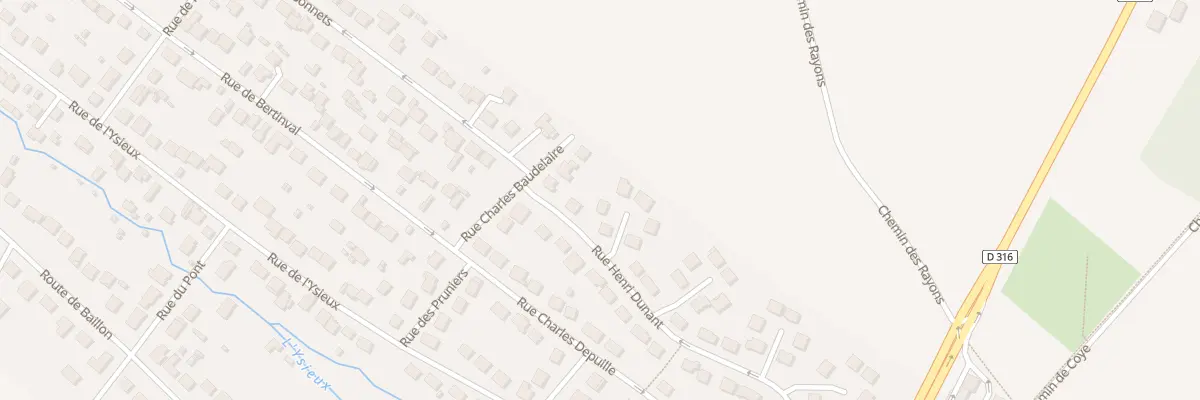 Plan du 3 Rue Pascal à Chaumontel