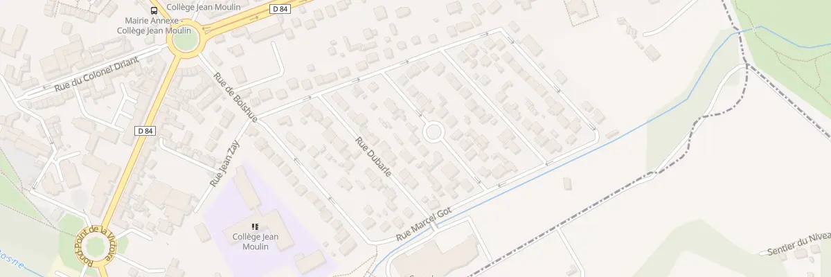 Plan du 8 Rue de Lantene Laprade à Arnouville