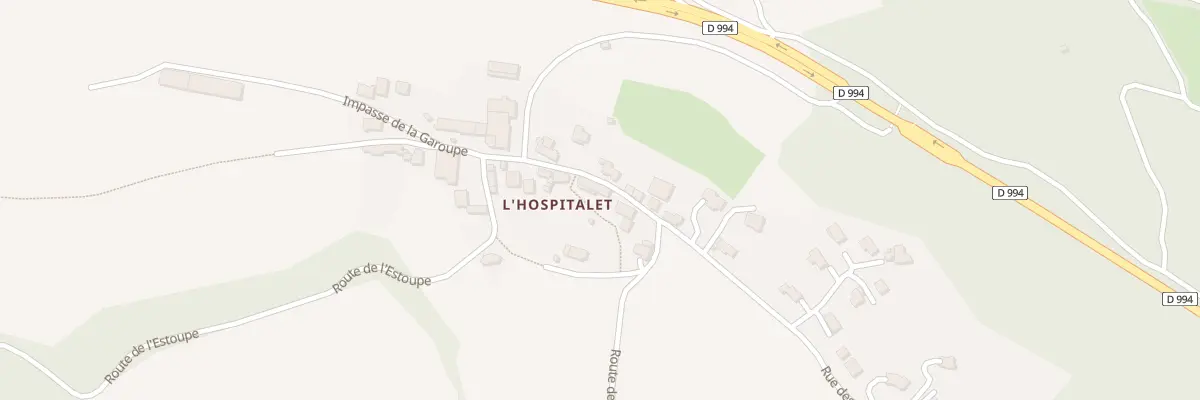 Plan du 695 Rue des Alars à Druelle Balsac