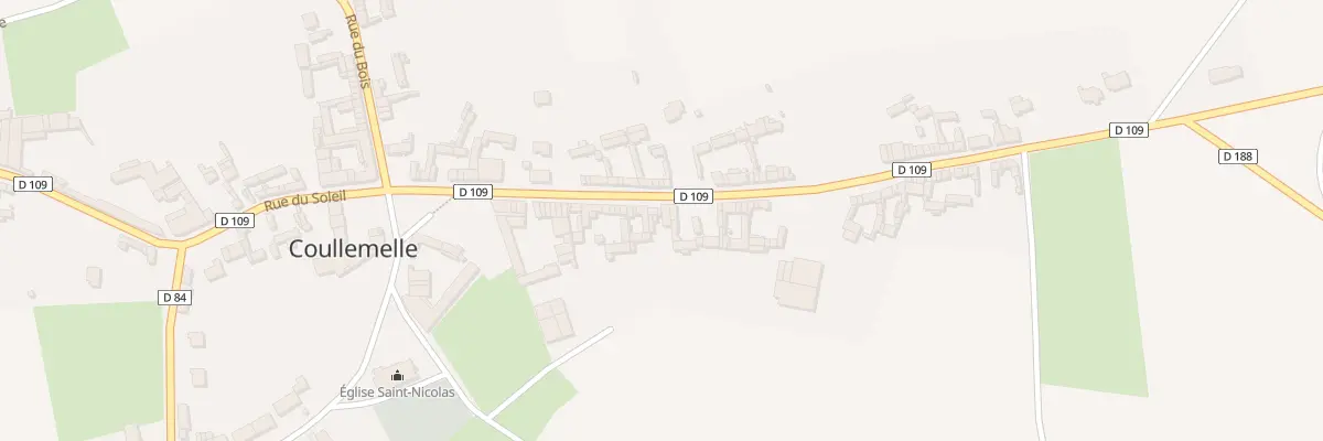 Plan du 14 Rue du Gageolet à Coullemelle