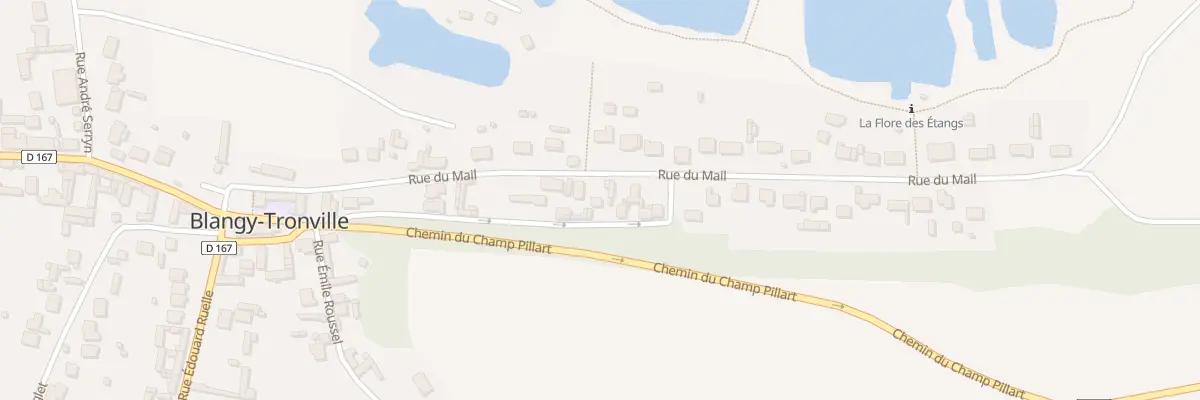 Plan du 12 Rue du Mail à Blangy-Tronville