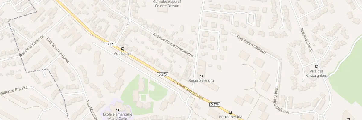 Plan du 73 Av Pierre Brossolette à Gonesse