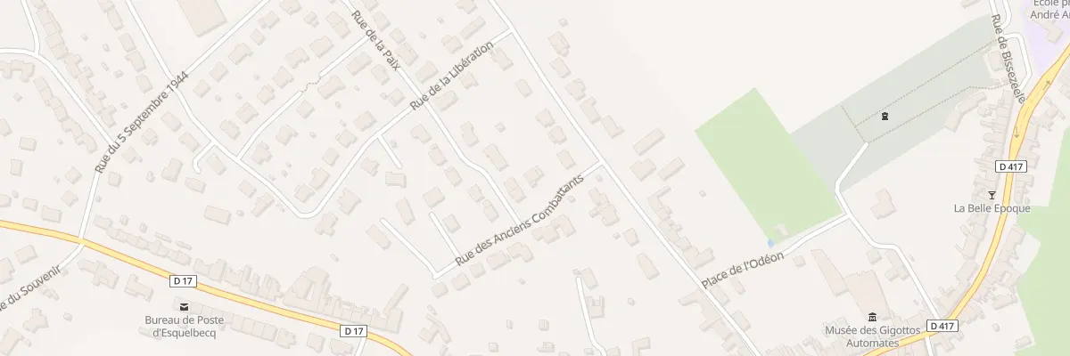 Plan du 2 Rue des Anciens Combattants à Esquelbecq