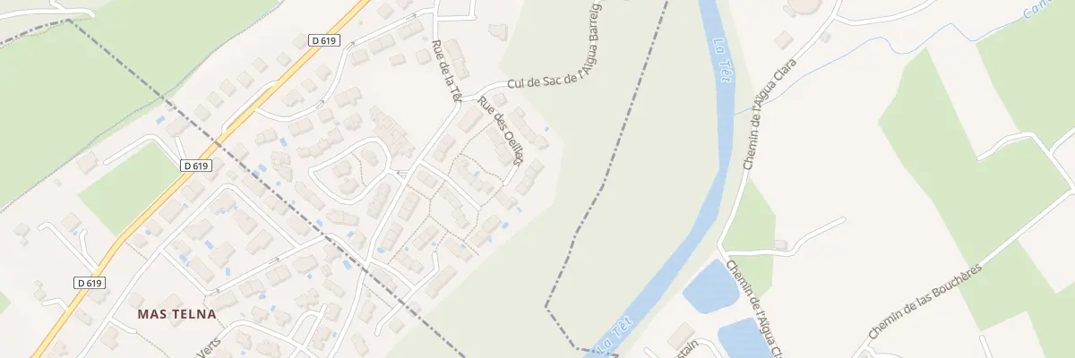 Plan du 7 Rue des Oeillets à Catllar