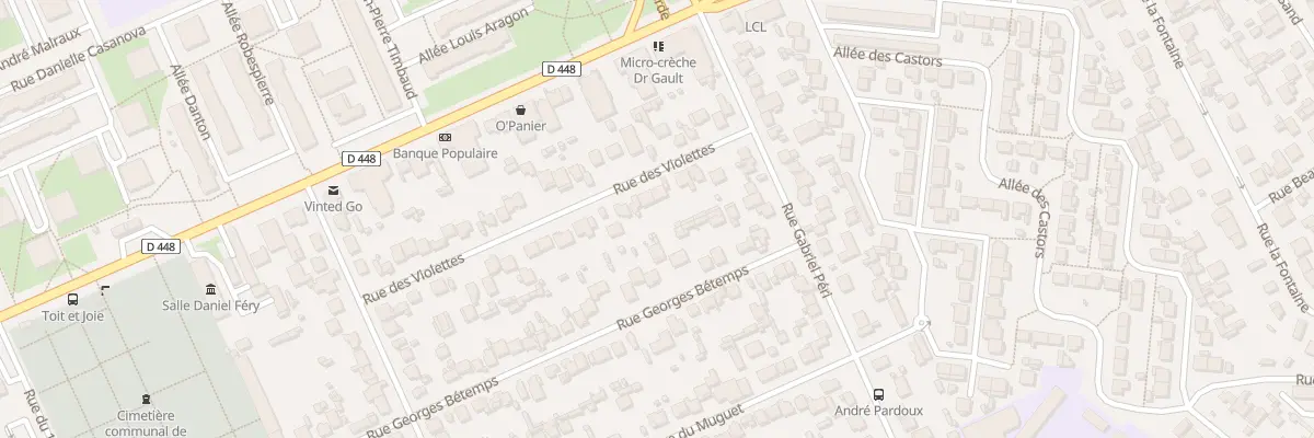 Plan du 38 Rue des Violettes à Vigneux-sur-Seine