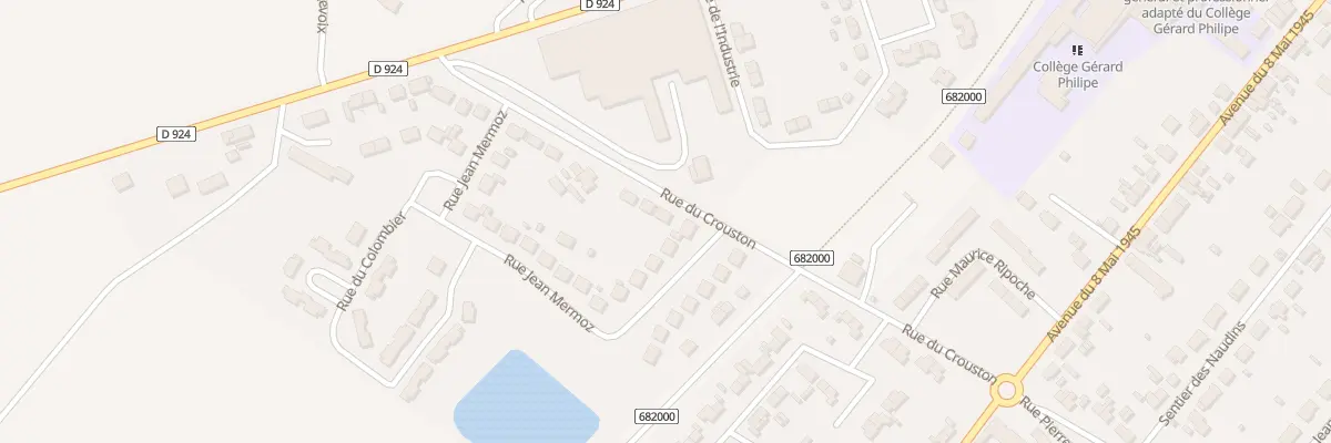 Plan du 17 Rue du Crouston à Aubigny-sur-Nère