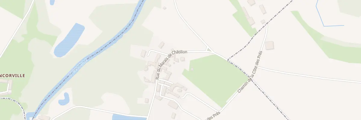 Plan du 37 Rue du Marais de Châtillon à Ondreville-sur-Essonne