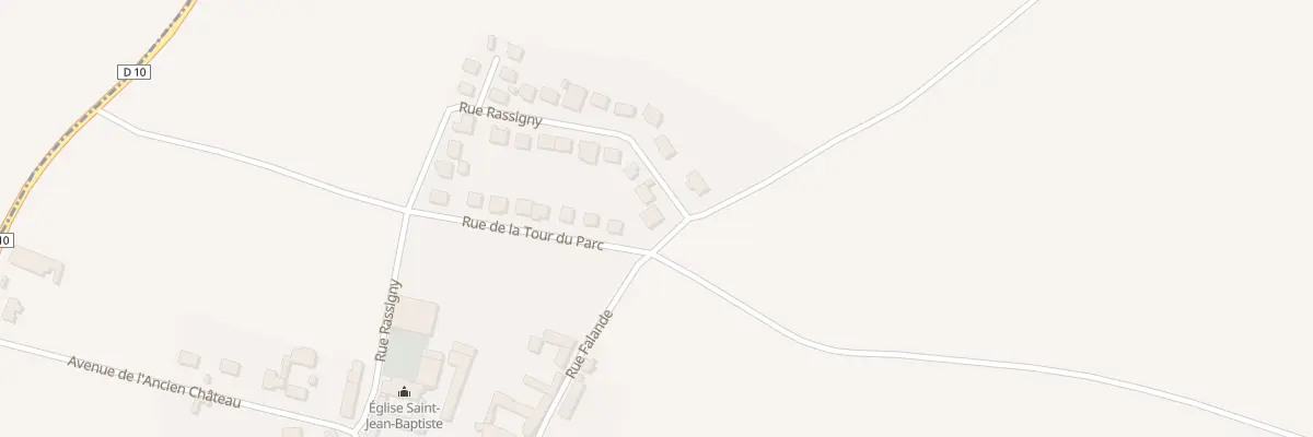 Plan du 18 Rue du Tour du Parc à Bouqueval