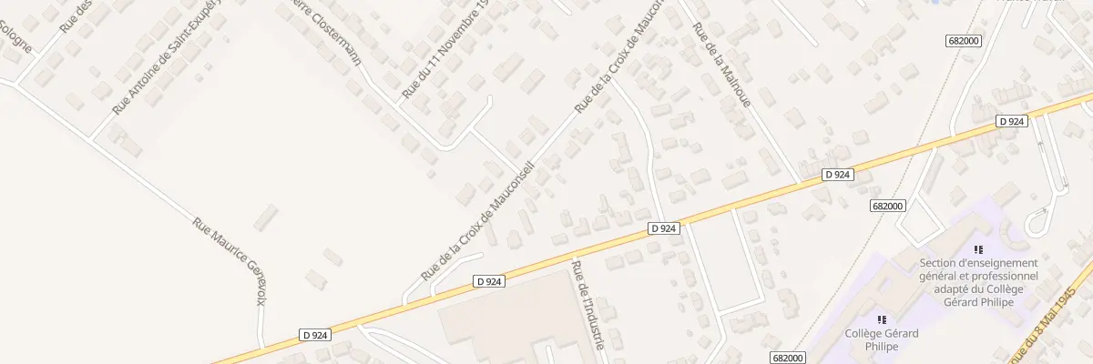 Plan du 39 Rue de la Croix de Mauconseil à Aubigny-sur-Nère