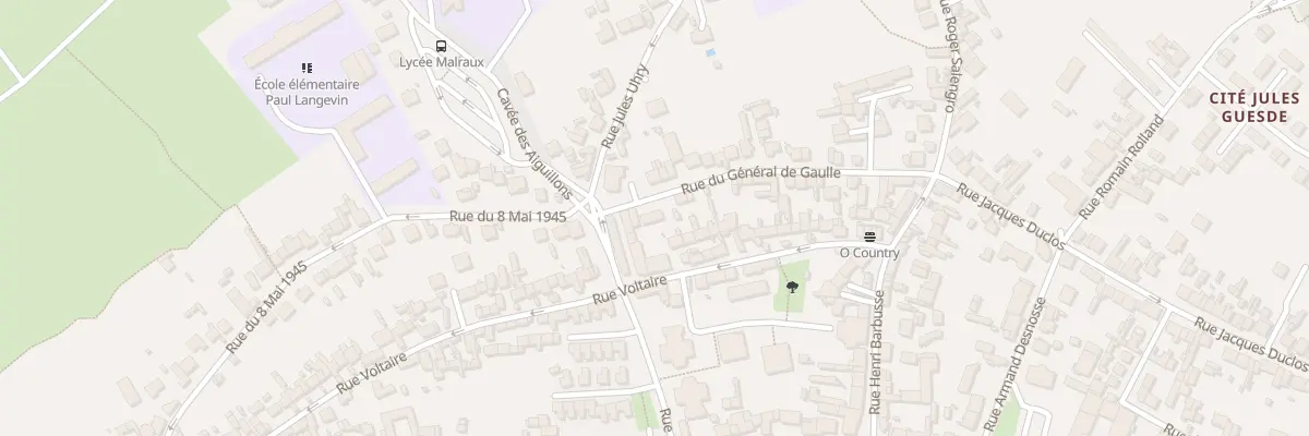 Plan du 46 Rue du Général de Gaulle à Montataire