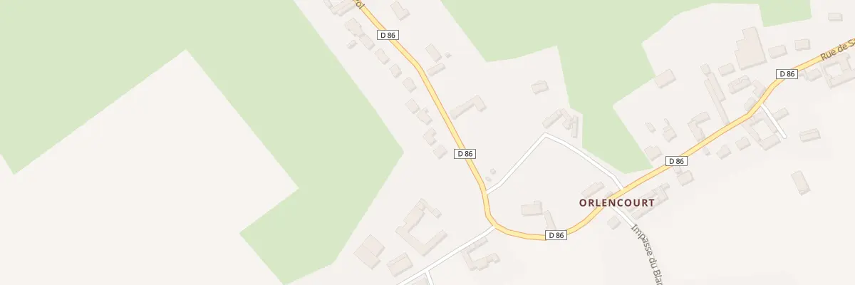 Plan du 1083 Rue de Saint Pol à Monchy-Breton