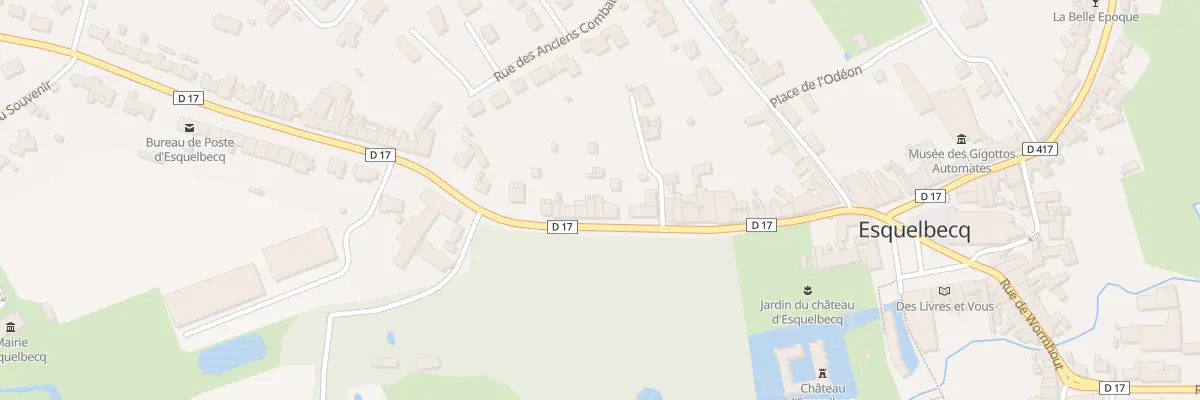 Plan du 34 Rue de la Gare à Esquelbecq