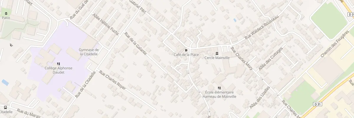 Plan du 2 All des Caves de Noé à Draveil