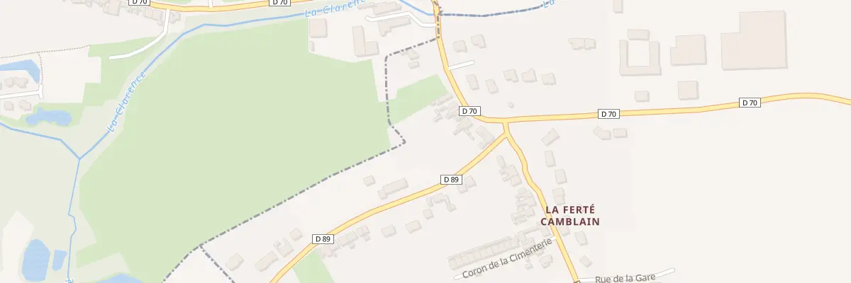 Plan du 17 Rue de la Gare à Camblain-Châtelain