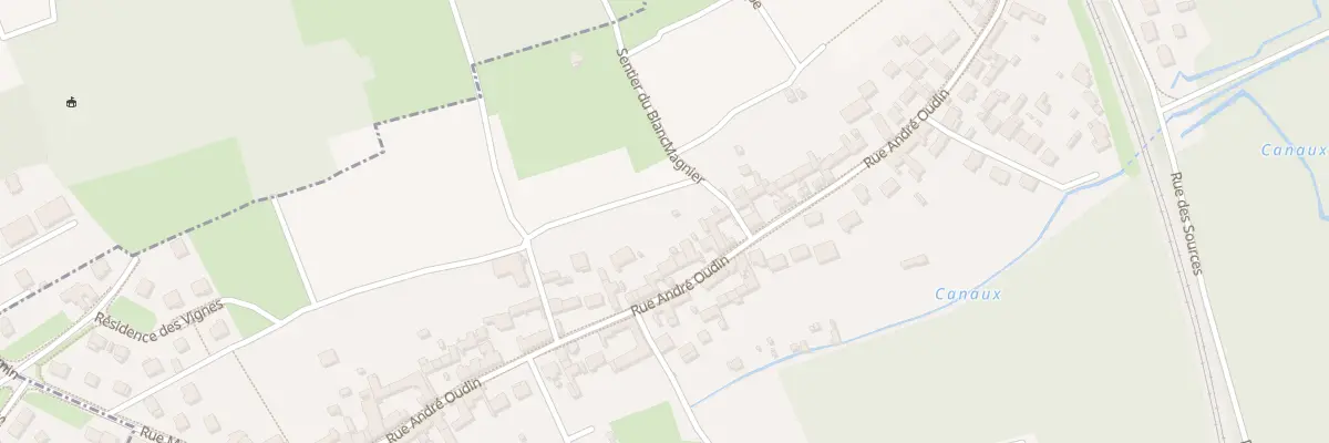 Plan du 29 Rue André Oudin à Breuil-le-Vert